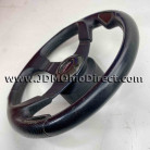 JDM MOMO Racing Jet Carbon Steering Wheel with EK9 Hub